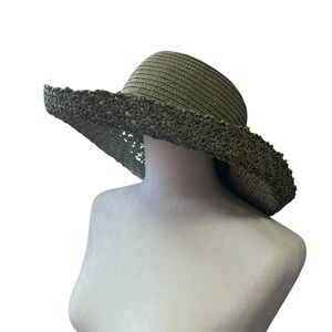 NWT Sun and Sand green sun hat